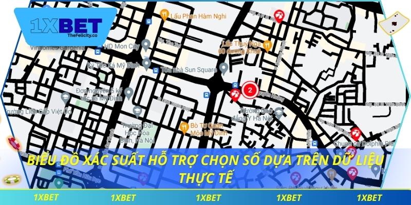 Biểu đồ xác suất hỗ trợ chọn số dựa trên dữ liệu thực tế